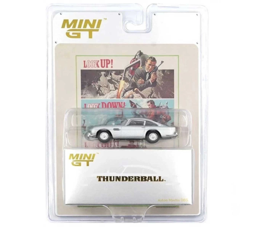 Mini GT 1/64 Aston Martin DB5 James Bond “Thunderball” Blister Paket Mini GT 1/64 Aston Martin DB5 James Bond “Thunderball” Blister Paket