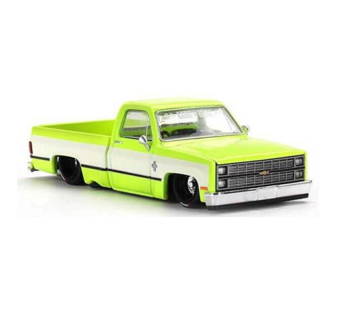 Mini GT 1/64 Chevrolet Silverado KAIDO Flo Yellow V1