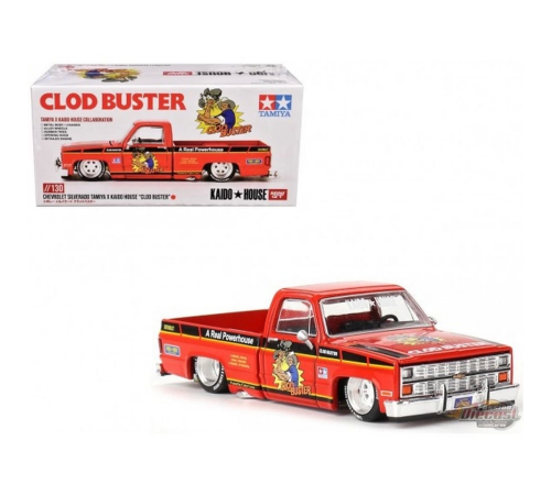 Mini GT 1/64 Chevrolet Silverado TAMIYA x KAIDO HOUSE ''Clod Buster''