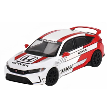 Mini Gt 1/64 Honda Civic Type R #2 2023 Pace Car White
