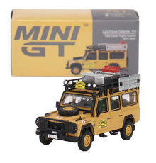 Mini GT 1-64 Land Rover Defender 110 1989 Camel Trophy Amazon Team Japan