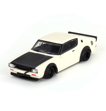 Mini Gt 1/64 Nissan Skyline Kenmeri Liberty Walk White