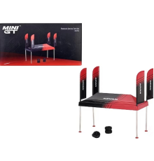 Mini Gt 1/64 Paddock Service Tent Set ''ADVAN''