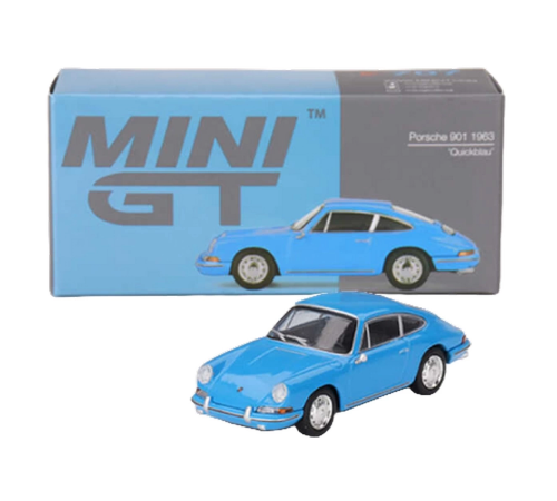Mini Gt 1/64 Porsche 901 1963 Quickblau Mini Gt 1/64 Porsche 901 1963 Quickblau