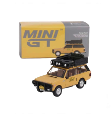 Mini GT 1:64 Range Rover 1982 Camel Trophy Papua New Guinea Team USA