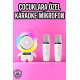 Mini Karaoke Astronot Bluetooth Speaker Karaoke Mikrofon