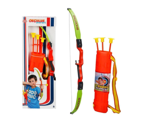 Mini Okçuluk Seti Kutulu Vantuzlu Ok yay Seti Mini Okçuluk Seti Kutulu Vantuzlu Ok yay Seti