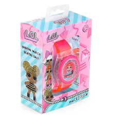 MiniFlak Lisanslı LOL Surprise LOL7210 Çocuk Pembe Işıklı Çocuk Kol Saati