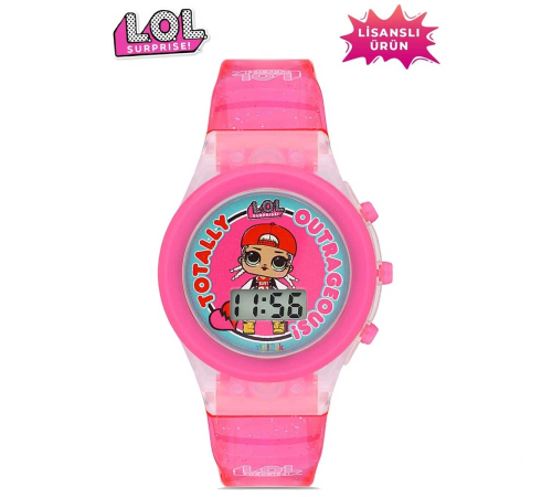MiniFlak Lisanslı LOL Surprise LOL7210 Çocuk Pembe Işıklı Çocuk Kol Saati MiniFlak Lisanslı LOL Surprise LOL7210 Çocuk Pembe Işıklı Çocuk Kol Saati