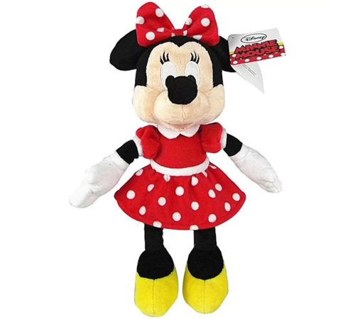 Minnie Kırmızı Elbiseli Peluş 25 cm