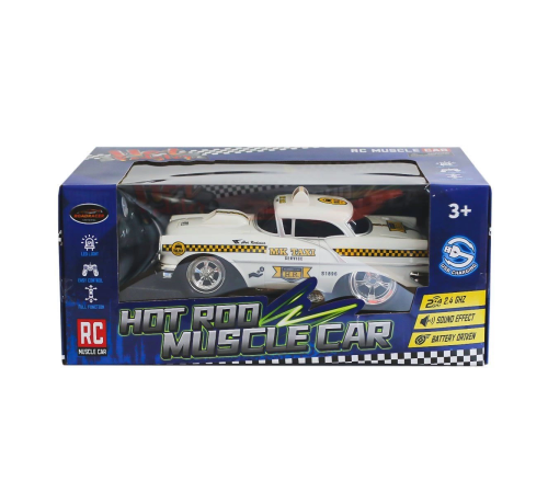MK8037B Kumandalı Sesli Işıklı Drift Taksi  1:16 -Can Oyuncak