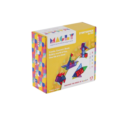 MLG-36 Manyetik Blok 36 Parça -Gepettoys