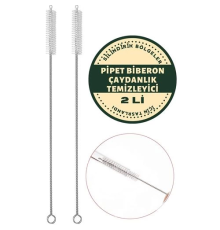 BX 2 Adet Pipet Emzik Çaydanlık Temizleyici Fırça