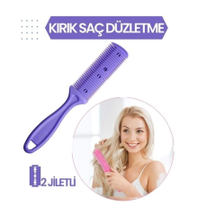 BX 2 Jiletli Kırık Saç Düzeltme İnceltme Tarağı