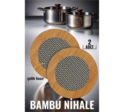 BX 2 li Bambu Çelik Telli Nihale Falper Design