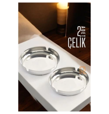 BX 2 Lİ Set Çelik Küllük Veilleux Design