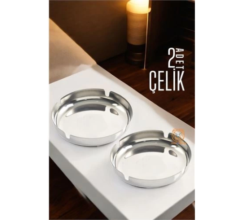 BX 2 Lİ Set Çelik Küllük Veilleux Design BX 2 Lİ Set Çelik Küllük Veilleux Design