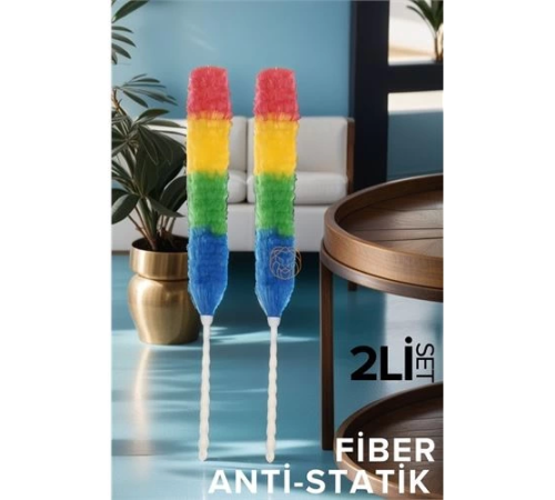 BX 2 li SET Fiber Toz Alma Püskülü California Design