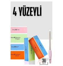BX 4 Yüzeyli Törpü ve Parlatma Blok Sünger 3 lü Set