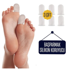 BX 6 ADET Baş Parmak İçin Silikon Koruyucu