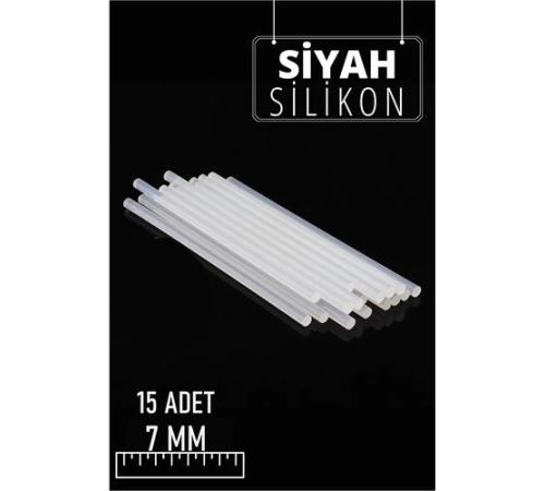 BX 7 mm 15 Adet Sıcak Silikon