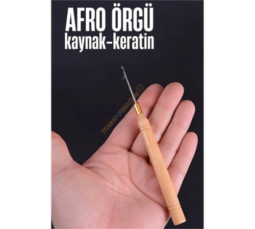 BX Afro Örgü İğnesi Saç Kaynak Keratin Tığı BX Afro Örgü İğnesi Saç Kaynak Keratin Tığı