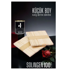 BX Ağda Spatulası Solingen Küçük Boy 100 ADET