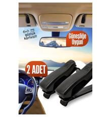 BX Araç Gözlük Tutucu Güneşliğe Uygun Mini 2 ADET