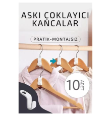 BX Askı Çoklayıcı Kanca 10 ADET