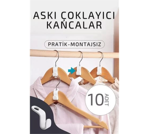 BX Askı Çoklayıcı Kanca 10 ADET BX Askı Çoklayıcı Kanca 10 ADET