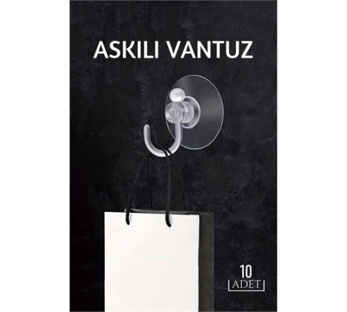 BX Askılı Vantuz 10 ADET BX Askılı Vantuz 10 ADET