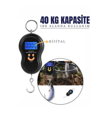 BX Balıkçı Tipi Dijital 100 Alanda Kullanım El Tartısı