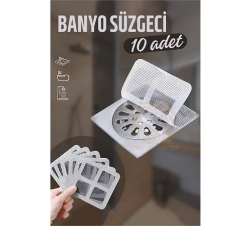 BX Banyo Gider Süzgeci 10 ADET BX Banyo Gider Süzgeci 10 ADET