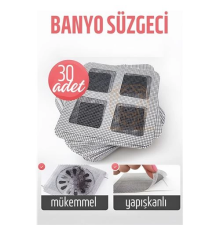 BX Banyo Gider Süzgeci 30 ADET