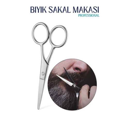 BX Bıyık Sakal Düzeltme Makası 12 cm Biagio Bianchi Design BX Bıyık Sakal Düzeltme Makası 12 cm Biagio Bianchi Design