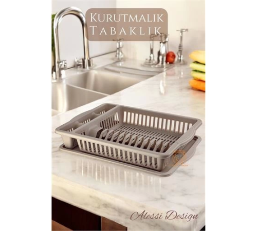 BX Bulaşık Durulama Sepeti Tabaklık Bulaşık Kurutmalık KAHVE Alessi BX Bulaşık Durulama Sepeti Tabaklık Bulaşık Kurutmalık KAHVE Alessi