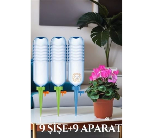 BX Çiçek Damlama Sulama Şişe Aparat 18 li set Seti