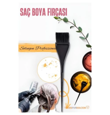 BX Dar Uçlu Saç Boya Fırçası Balyaj Fırçası Solingen Professional