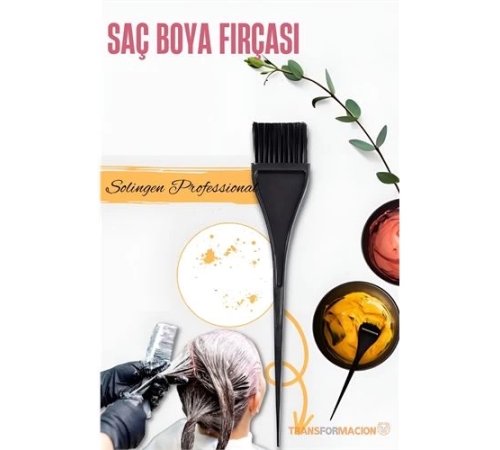 BX Dar Uçlu Saç Boya Fırçası Balyaj Fırçası Solingen Professional BX Dar Uçlu Saç Boya Fırçası Balyaj Fırçası Solingen Professional