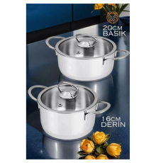 BX Derin ve Basık Tencere Seti