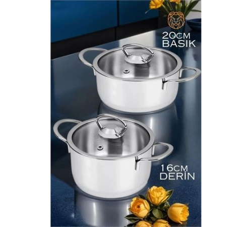 BX Derin ve Basık Tencere Seti