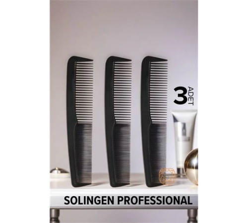 BX Erkek Cep Tarağı 12 Cm 3 ADET Solingen ProfessionaL BX Erkek Cep Tarağı 12 Cm 3 ADET Solingen ProfessionaL