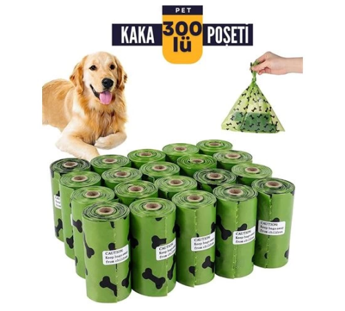 BX Evcil Hayvan Kaka Poşeti 300 Adet