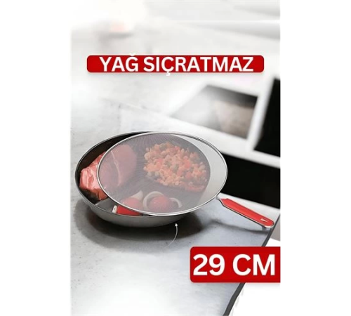 BX Flou Kızartma Yağ Sıçratmaz ve Un Eleği BX Flou Kızartma Yağ Sıçratmaz ve Un Eleği