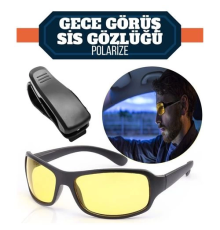 BX Gece Sürüş ve Sis Gözlüğü + Gözlük Tutucu Hediyeli