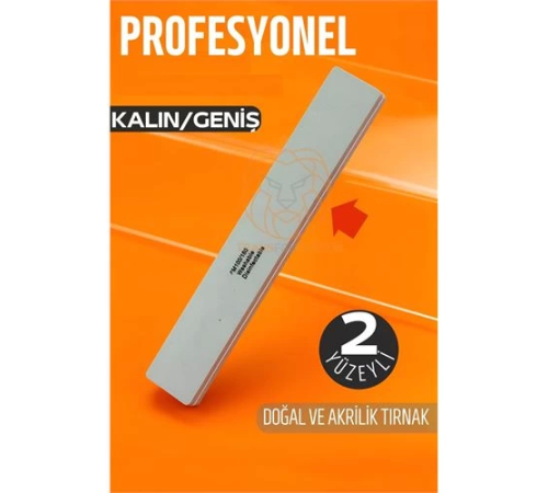 BX Geniş Kalın Tırnak Törpüsü 100/180 Grid Profesyonel