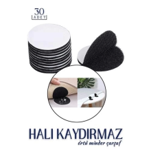 BX Halı Kaydırmaz Cırt Pedler 30 ADET