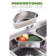 BX Inox Lavabo Köşe Süzgeci Organizer 304 Paslanmaz Çelik