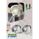 BX Inox Süzgeç Pirinç Makarna Salata Süzgeci 304 Paslanmaz Çelik 2 ADET