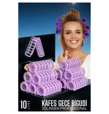 BX Kafes Gece Bigudisi 2.5 cm 10 Adet Solingen Professional